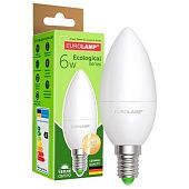 Лампа светодиодная Eurolamp LED E14 6W 3000K