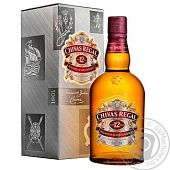 Виски Chivas Regal 12 лет 40% 0,7л в подарочной упаковке