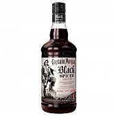 Ромовый напиток Captain Morgan Black Spiced 40% 0,7л