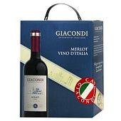 Вино Giacondi Merlot красное полусухое 12,5% 3л