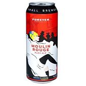 Пиво Volynski Browar Forever Moulin Rouge полутемное нефильтрованное 4,5% 0,5л