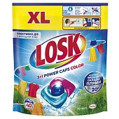 Капсулы для стирки Losk 3+1 Power Caps Color 40шт