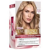 Крем-краска для волос L'Oreal Paris Excellence Legends 8.12 мистический блонд