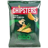 Чипсы Chipsters картофельные со вкусом Сыр и лук волнистые 120г