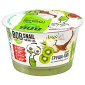 Десерт Bob Snail на кокосовом креме груша-киви 180г