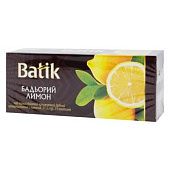 Чай черный Batik Бодрый лимон 1,5г*25шт