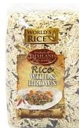 Рис World's Rice Wild & Brown 500г