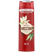 Гель для душа + Шампунь Old Spice Oasis 3в1 400мл