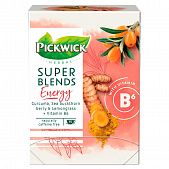 Чай травяной Pickwick Super Blends Energy лемонграсс-опилка-куркума-витамин В6 1,5г*15шт