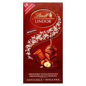 Шоколад молочный Lindt Lindor с лесным орехом 100г