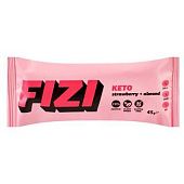 Батончик Fizi Keto миндаль клубника протеиновый 45г