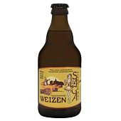 Пиво Saga Weizen светлое нефильтрованное 4,9% 0,33л