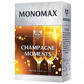 Чай черный и зеленый Monomax Брызги шампанского листовой 80г