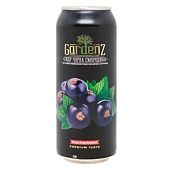 Сидр GardenZ Черная смородина 5,4% 0,5л