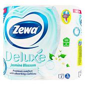 Туалетная бумага Zewa Deluxe 3-слойная 4шт
