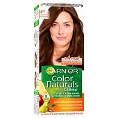 Краска для волос Garnier Color Naturals Creme с 3-мя маслами №4 1/2 Темный шоколад