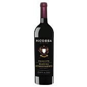 Вино Ricossa Barbera Appasimento красное сухое 13,5% 0,75л