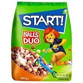 Завтрак сухой Start! Шарики Duo 500г