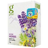 Чай зеленый G`tea! Alpine Herbs 75г