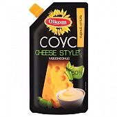 Майонезный соус Olkom Cheese Style 50% 180г