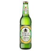 Пиво Zubr Lager светлое 5% 0,5л