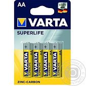 Батарейка Varta Superlife AA 4шт