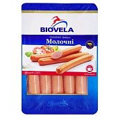 Сосиски Biovela Молочные вареные 260г