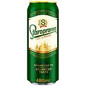 Пиво Staropramen светлое 4,2% 0,48л