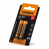 Батарейки Videx солевые R03P AAA 2шт