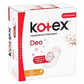 Прокладки ежедневные Kotex Fresh Deo Normal Plus 56шт