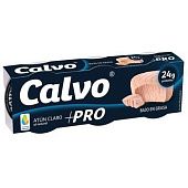 Тунец Calvo +Pro в собственном соку 3x65г