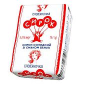 Сырок Славяночка сладкий со вкусом ванили 15% 90г