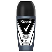 Антиперспирант шариковый Rexona Men Невидимый на черном и белом 50мл