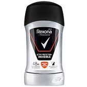 Антиперспирант твердый Rexona Men Active Protection+ Invisible 50мл