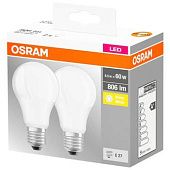 Лампочка Osram LED 8,5W E27 2700К 2шт