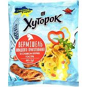 Вермишель Хуторок со вкусом курицы острая быстрого приготовления 60г