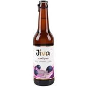 Комбуча Jiva Черная ягодка 0,33л