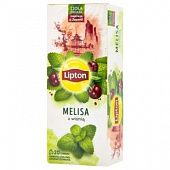 Чай зеленый Lipton мелисса и вишня 1,2г*20шт