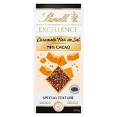 Шоколад черный Lindt Excellence с карамелью и солью 70% 100г